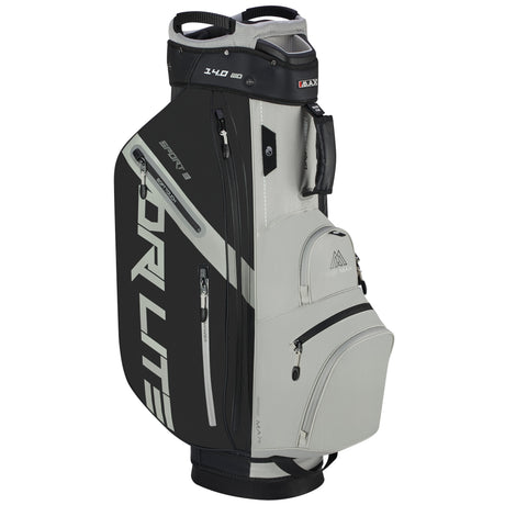 Big Max Dri Lite Sport 3 Waterproof Cartbag, Schwarz / Taupe - Golflaedchen.de