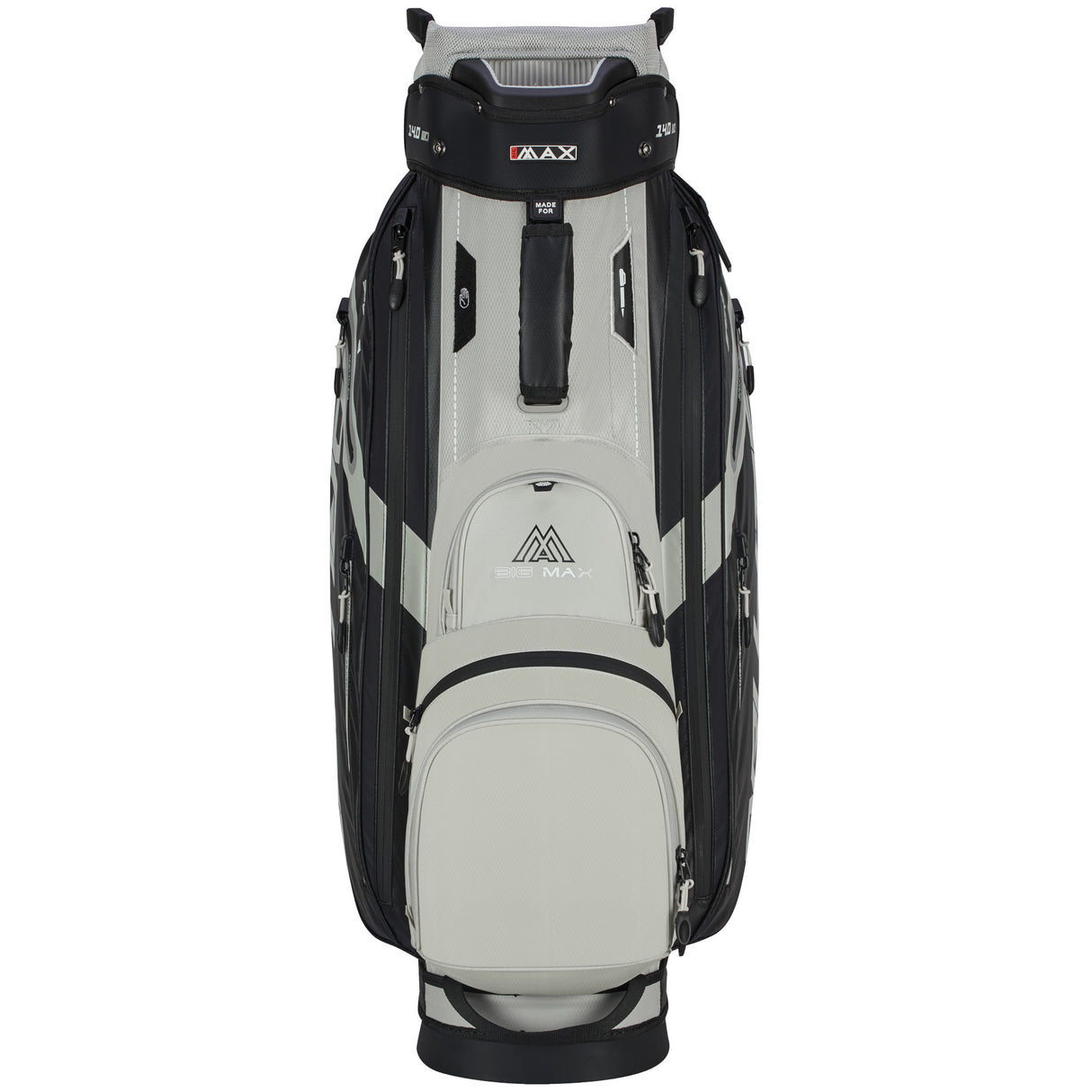 Big Max Dri Lite Sport 3 Waterproof Cartbag, Schwarz / Taupe - Golflaedchen.de