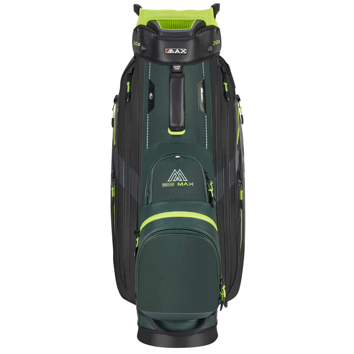 Big Max Dri Lite Sport 3 Waterproof Cartbag, Grün / Schwarz - Golflaedchen.de