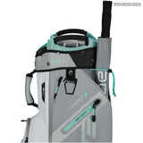 Big Max Dri Lite Sport 3 Waterproof Cartbag, Grau / Weiß / Mint - Golflaedchen.de