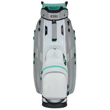 Big Max Dri Lite Sport 3 Waterproof Cartbag, Grau / Weiß / Mint - Golflaedchen.de