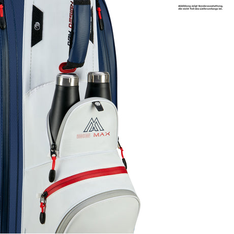 Big Max Dri Lite Sport 3 Waterproof Cartbag, Navy / Weiß / Rot - Golflaedchen.de