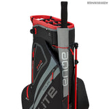 Big Max Dri Lite Hybrid Tour 2 Waterproof Standbag, Schwarz / Grau / Rot - Golflaedchen.de