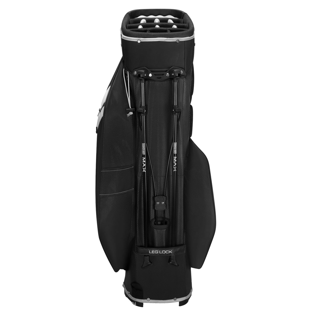 Big Max Dri Lite Hybrid Tour 2 Waterproof Standbag, Schwarz / Offwhite - Golflaedchen.de