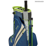 Big Max Dri Lite Hybrid Tour 2 Waterproof Standbag, Navy / Grün - Golflaedchen.de