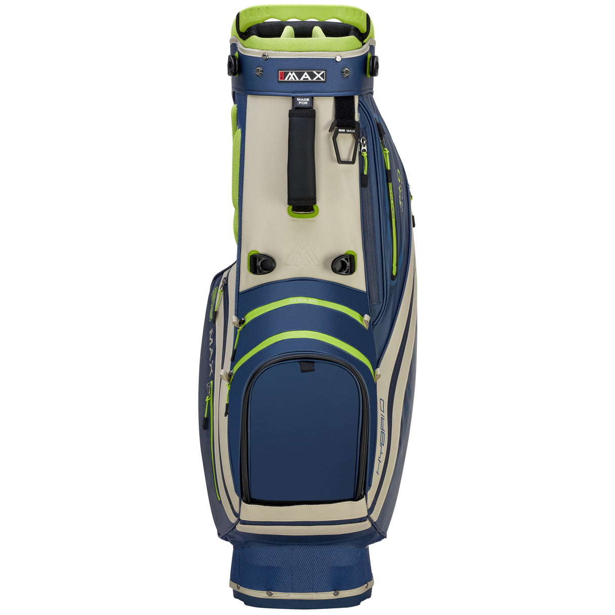 Big Max Dri Lite Hybrid Tour 2 Waterproof Standbag, Navy / Grün - Golflaedchen.de