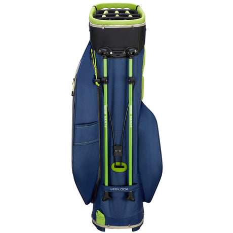 Big Max Dri Lite Hybrid Tour 2 Waterproof Standbag, Navy / Grün - Golflaedchen.de