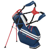 Big Max Dri Lite Hybrid Tour 2 Waterproof Standbag, Blau / Rot / Weiß - Golflaedchen.de