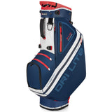 Big Max Dri Lite Hybrid Tour 2 Waterproof Standbag, Blau / Rot / Weiß - Golflaedchen.de