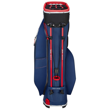 Big Max Dri Lite Hybrid Tour 2 Waterproof Standbag, Blau / Rot / Weiß - Golflaedchen.de