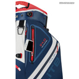 Big Max Dri Lite Hybrid Tour 2 Waterproof Standbag, Blau / Rot / Weiß - Golflaedchen.de