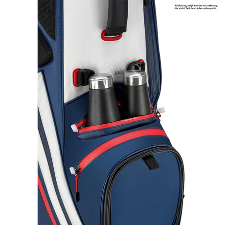 Big Max Dri Lite Hybrid Tour 2 Waterproof Standbag, Blau / Rot / Weiß - Golflaedchen.de