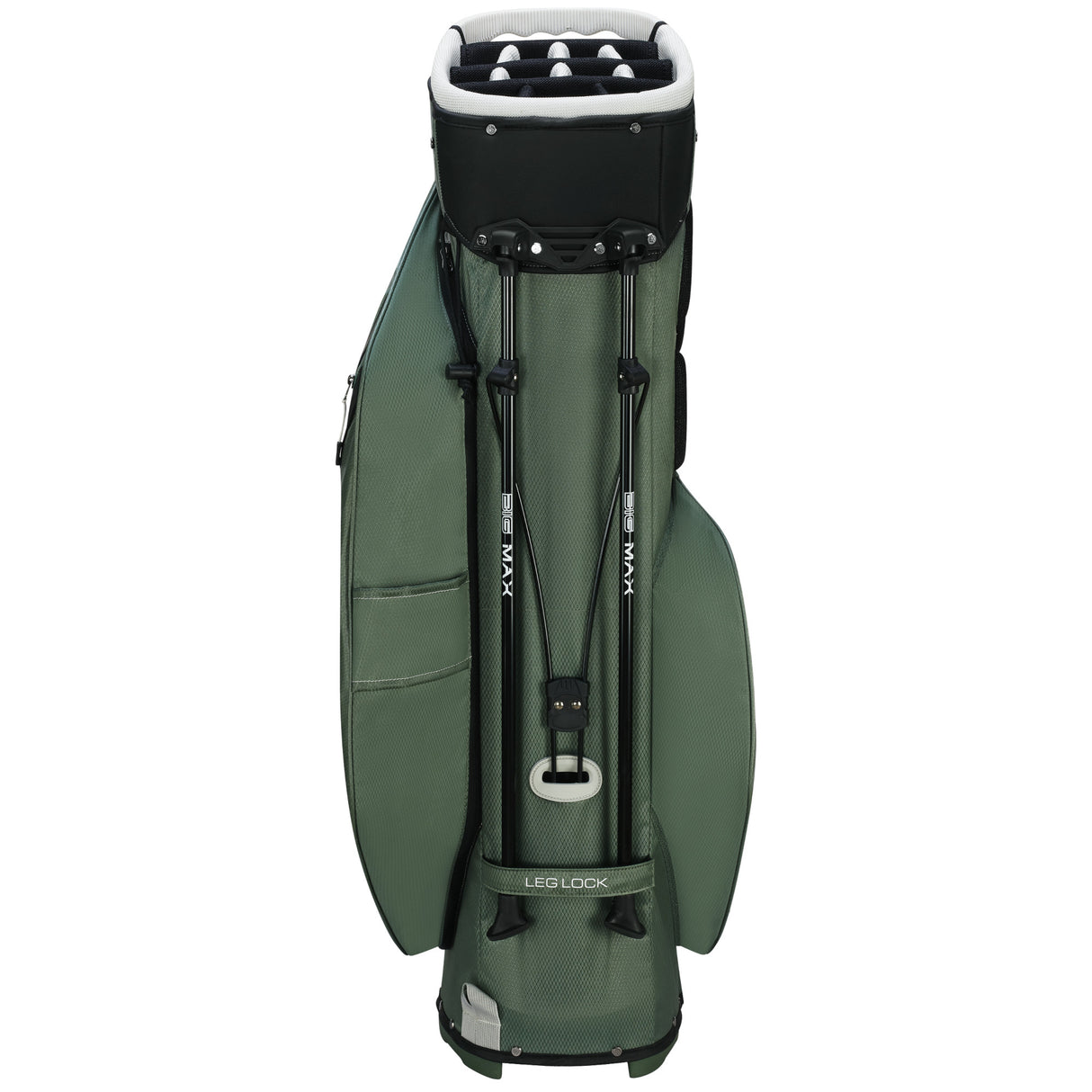 Big Max Dri Lite Hybrid Tour 2 Waterproof Standbag, Grün / Schwarz - Golflaedchen.de