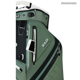Big Max Dri Lite Hybrid Tour 2 Waterproof Standbag, Grün / Schwarz - Golflaedchen.de