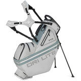 Big Max Dri Lite Hybrid Tour 2 Waterproof Standbag, Silbergrau - Golflaedchen.de