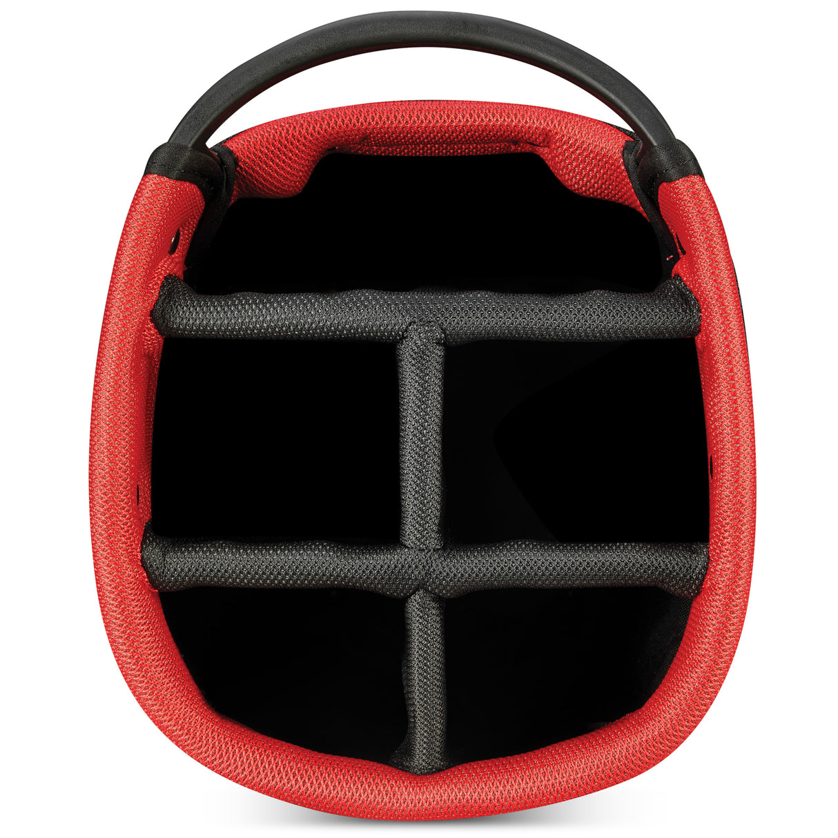 Big Max Dri Lite Feather 2 Waterproof Standbag, Schwarz / Rot - Golflaedchen.de