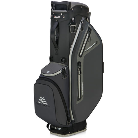Big Max Dri Lite Feather 2 Waterproof Standbag, Grau / Schwarz - Golflaedchen.de