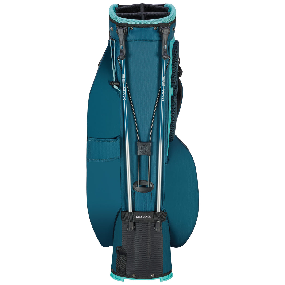Big Max Dri Lite Feather 2 Waterproof Standbag, Blau / Grau / Aqua - Golflaedchen.de