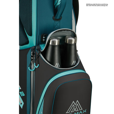 Big Max Dri Lite Feather 2 Waterproof Standbag, Blau / Grau / Aqua - Golflaedchen.de