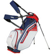 Big Max Dri Lite Feather 2 Waterproof Standbag, Blau / Rot / Weiß - Golflaedchen.de