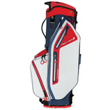 Big Max Dri Lite Feather 2 Waterproof Standbag, Blau / Rot / Weiß - Golflaedchen.de