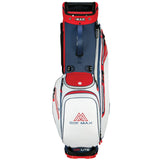 Big Max Dri Lite Feather 2 Waterproof Standbag, Blau / Rot / Weiß - Golflaedchen.de