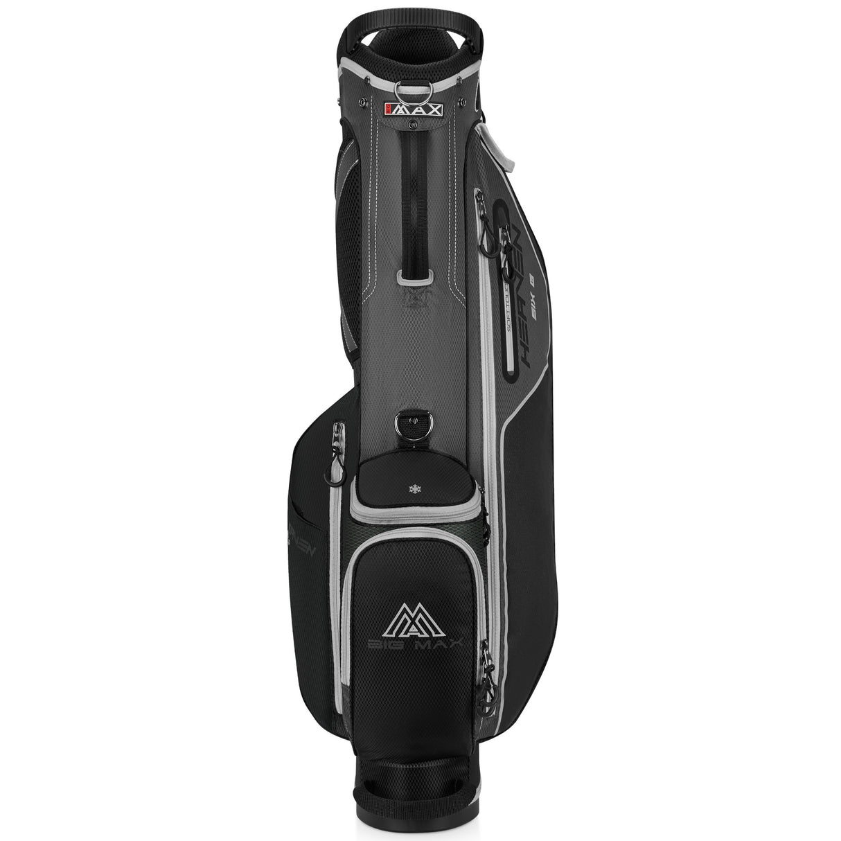 Big Max Heaven SIX G Standbag, Grau / Schwarz - Golflaedchen.de