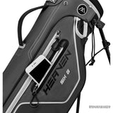 Big Max Heaven SIX G Standbag, Grau / Schwarz - Golflaedchen.de