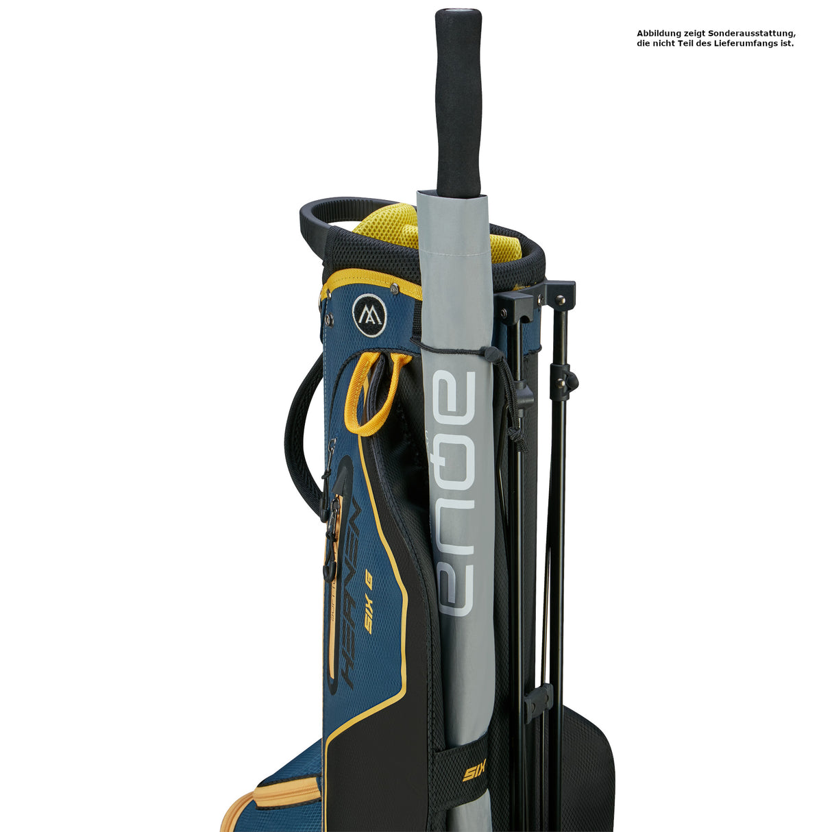 Big Max Heaven SIX G Standbag, Blau / Schwarz / Gelb - Golflaedchen.de