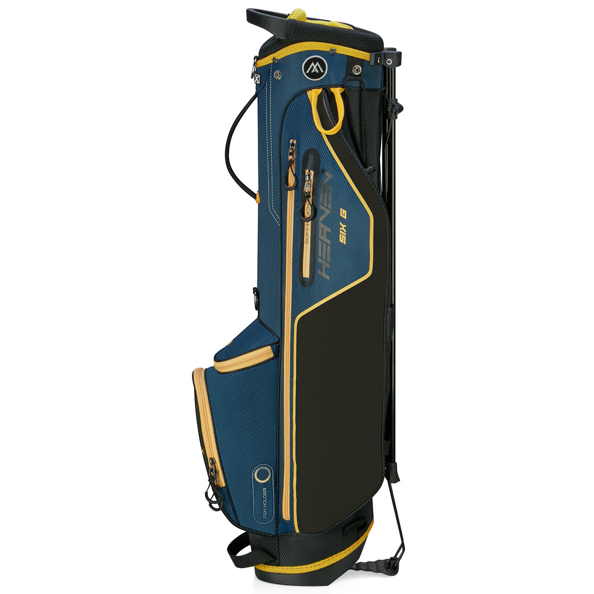 Big Max Heaven SIX G Standbag, Blau / Schwarz / Gelb - Golflaedchen.de