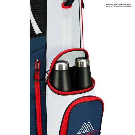 Big Max Heaven SIX G Standbag, Weiß / Navy / Rot - Golflaedchen.de