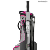 Big Max Heaven SIX G Damen Standbag, Anthrazit / Silbergrau / Fuchsia - Golflaedchen.de
