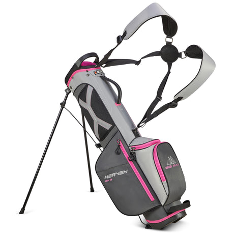 Big Max Heaven SIX G Damen Standbag, Anthrazit / Silbergrau / Fuchsia - Golflaedchen.de