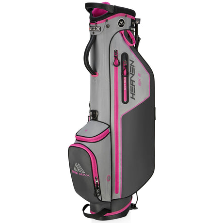 Big Max Heaven SIX G Damen Standbag, Anthrazit / Silbergrau / Fuchsia - Golflaedchen.de