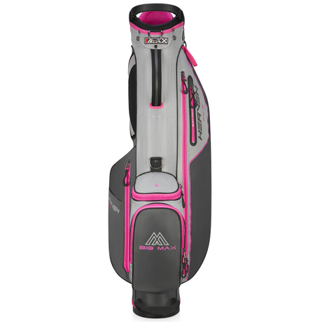 Big Max Heaven SIX G Damen Standbag, Anthrazit / Silbergrau / Fuchsia - Golflaedchen.de