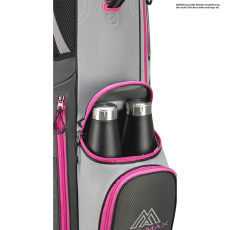 Big Max Heaven SIX G Damen Standbag, Anthrazit / Silbergrau / Fuchsia - Golflaedchen.de