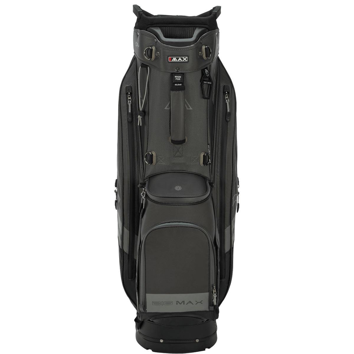 Big Max 2026 Aqua Sport 360² Waterproof Cartbag, Schwarz / Grau - Golflaedchen.de