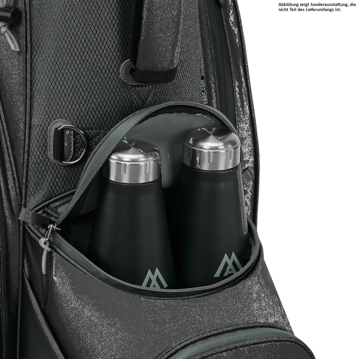Big Max 2026 Aqua Sport 360² Waterproof Cartbag, Schwarz / Grau - Golflaedchen.de