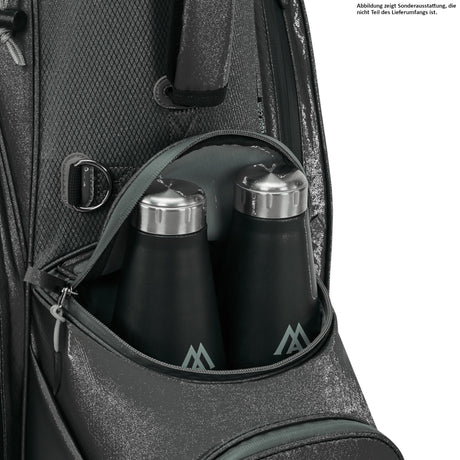Big Max 2026 Aqua Sport 360² Waterproof Cartbag, Schwarz / Grau - Golflaedchen.de