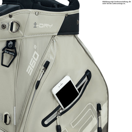 Big Max 2026 Aqua Sport 360² Waterproof Cartbag, Grau - Golflaedchen.de
