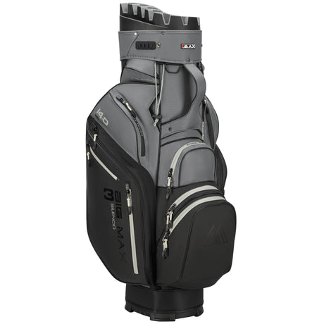 Big Max Dri Lite Silencio 3 Cartbag, Schwarz / Grau - Golflaedchen.de