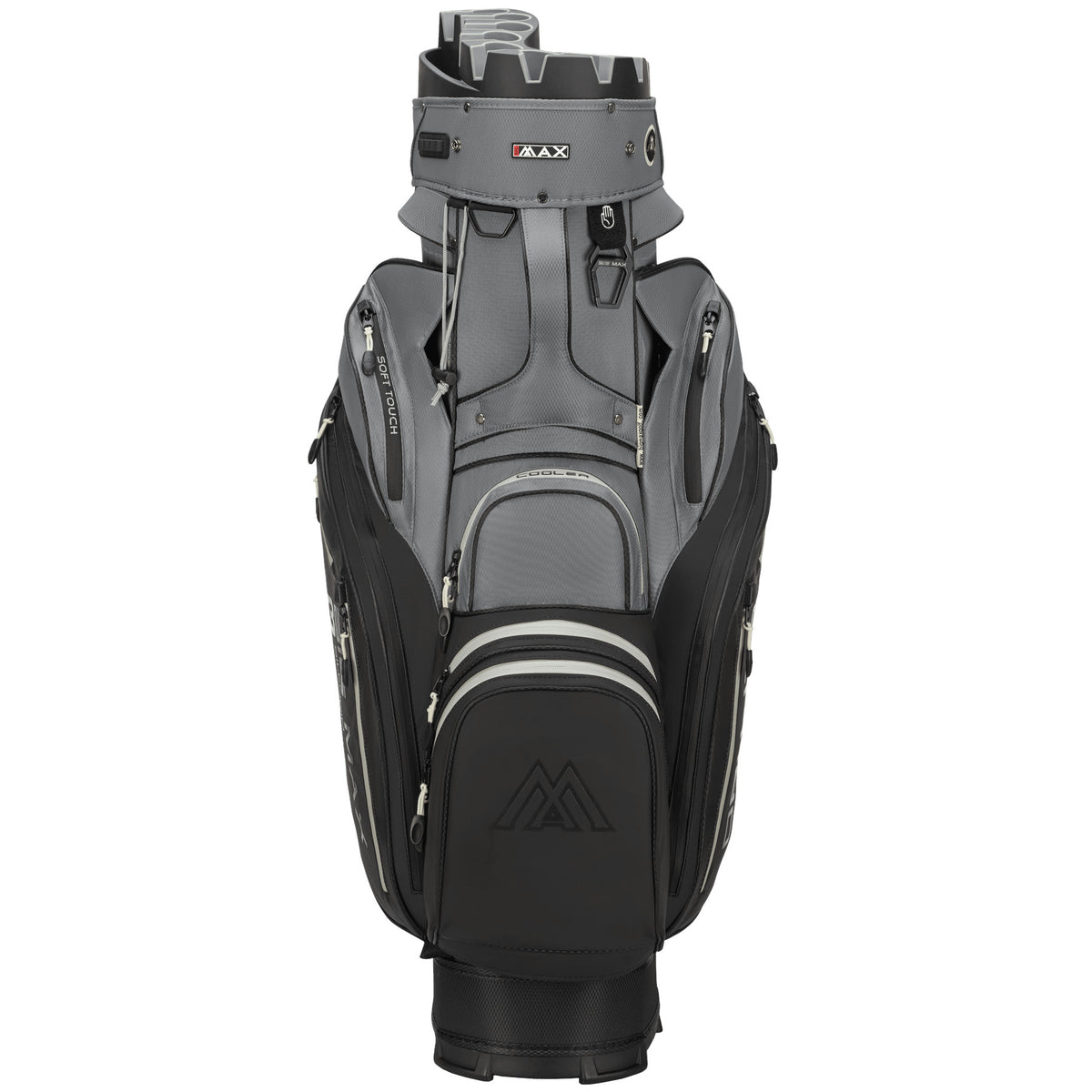 Big Max Dri Lite Silencio 3 Cartbag, Schwarz / Grau - Golflaedchen.de