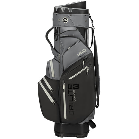 Big Max Dri Lite Silencio 3 Cartbag, Schwarz / Grau - Golflaedchen.de