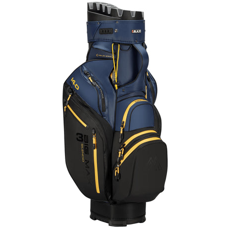 Big Max Dri Lite Silencio 3 Cartbag, Schwarz / Blau / Gelb - Golflaedchen.de