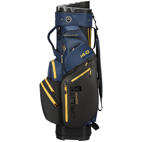 Big Max Dri Lite Silencio 3 Cartbag, Schwarz / Blau / Gelb - Golflaedchen.de