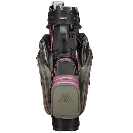 Big Max Dri Lite Silencio 3 Damen Cartbag, Schwarz / Grau / Fuchsia - Golflaedchen.de