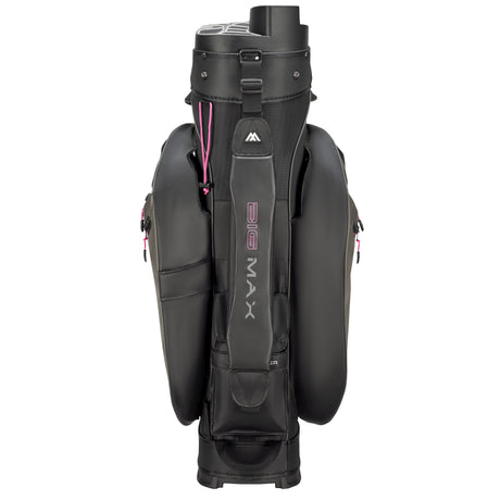 Big Max Dri Lite Silencio 3 Damen Cartbag, Schwarz / Grau / Fuchsia - Golflaedchen.de