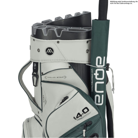 Big Max Dri Lite Silencio 3 Cartbag, Grün / Grau (Offwhite) - Golflaedchen.de