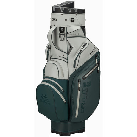 Big Max Dri Lite Silencio 3 Cartbag, Grün / Grau (Offwhite) - Golflaedchen.de