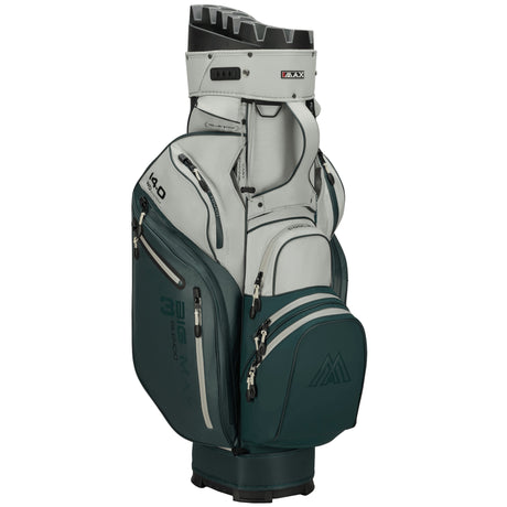 Big Max Dri Lite Silencio 3 Cartbag, Grün / Grau (Offwhite) - Golflaedchen.de